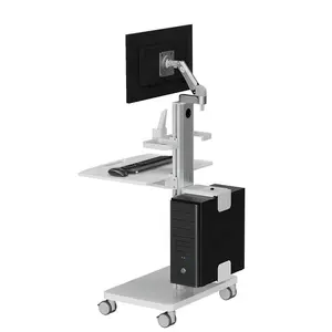 Chariot médical dentaire pour clinique, chariot de numérisation buccale avec roues pour hôpitaux et cliniques, chariot informatique - Product Image 1