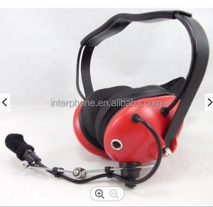 Auriculares con cancelación de ruido y micrófono <span class=keywords><strong>Boom</strong></span> estilo gancho para la oreja bidireccional para Radio Walkie Talkie - Product Image 1