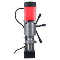 Perceuse magnétique BAOJIE BJ-80RCE à 2 vitesses, avec changement de vitesse avant et arrière, perceuse électromagnétique robuste