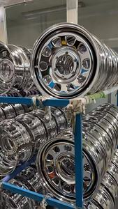 <span class=keywords><strong>Roue</strong></span> <span class=keywords><strong>de</strong></span> <span class=keywords><strong>remorque</strong></span> en acier chromé trou D <span class=keywords><strong>13</strong></span> 14 15 16 17 <span class=keywords><strong>pouces</strong></span> usine chinoise - Product Image 3