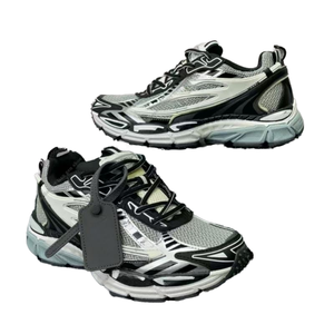 2024 <span class=keywords><strong>zapatillas</strong></span> blancas de diseñador para mujeres y hombres 'Be Right Back' Logo decorado con cordones costura forro de malla transpirable de moda - Product Image 1