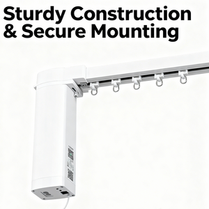 מערכת חכמה לשליטה מרחוק אוטומטית של מסילות וילונות חשמליים לפתיחה/סגירה אוטומטית - Product Image 4