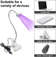 OEM/ODM 3W USB Lampe à ongles UV LED électrique réversible de haute qualité pour séchage rapide du vernis gel