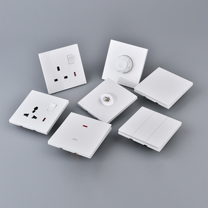 Meilleure vente UK British standard 220v-250V interrupteurs muraux avec multicolore super mince sensation de peau panneau tactile pour interrupteur d'éclairage - Product Image 3