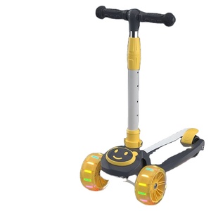 Trottinette pliable 3 roues pour enfants 2026, réglable en hauteur, avec lumière, pour filles et garçons - Product Image 1