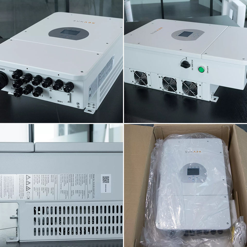 Deye Ip65 Hybrid Solar Power Inverter 12kw 14kw 16kw Single Phase MPPT ...