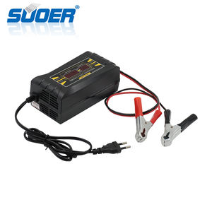 เครื่องชาร์จ<span class=keywords><strong>แบ</strong></span><span class=keywords><strong>ต</strong></span>เตอรี่รถยน<span class=keywords><strong>ต</strong></span>์อัจฉริยะ <span class=keywords><strong>Suoer</strong></span> Digital Display 12V 10Ah - Product Image 2