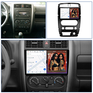 Série <span class=keywords><strong>Katana</strong></span> 120W X 6CH pour <span class=keywords><strong>Suzuki</strong></span> Jimny 2007-2016 8+256GB Android 14 Autoradio Lecteur DVD Navigation Multimédia - Product Image 2