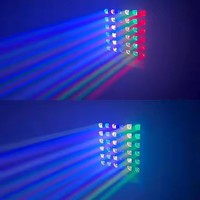 Barre de projecteurs carrée 36*4W RGBW DMX, éclairage de fond à matrice de 36 LED avec IP33 pour l'éclairage de scène et de concert