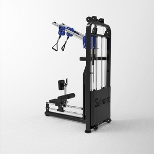 Appareil de musculation professionnel multi-fonctions réglable à charges guidées, double poste, pour tirage vertical et rameur vertical, pour la musculation des <span class=keywords><strong>bras</strong></span> - Product Image 3
