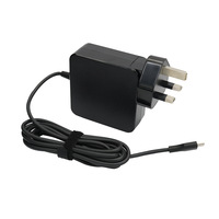 Adaptor Daya 65W Stylish dan Tahan Lama 19.5V 6.15A Pengisi Daya Laptop untuk Model XPS Latitude Port DC Tipe-C Fungsi PD 3.0 GAN