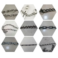 Machine automatique de fabrication de chaînes en acier de 2 à 24mm Machines à cintrer les chaînes en métal et en fer Machines de soudage par tissage de chaînes en acier inoxydable de Chine