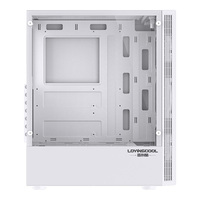 Lovingcool prêt à expédier boîtier PC boîtier CPU boîtier bureau maille panneau avant PC châssis ATX boîtiers d'ordinateur et tours boîtier de jeu