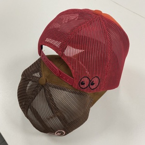 Bán Buôn Đồng Bằng 5 Bảng Điều Chỉnh Da Lộn Trucker Cap Tùy Chỉnh Chuyên Nghiệp In Ấn Thêu Logo Lưới Cao Cấp Trucker Hat - Product Image 5