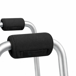 Poignées de marche Compassionate Care, rembourrage noir souple pour équipement de fitness, support antidérapant - Product Image 1