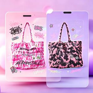 Wholesale Custom Logo grocery bag Oversized Large Capacity Tie Dye <b>Canvas</b> <b>Tote</b> Bag Reusable Shopping Bag - Product Image 5