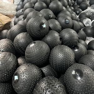 Custom Logo 2-80kg Durable PVC Tyre Tread Sand Filled Workout Slam Exercise Weight Ball for <b>Strength</b> <b>Training</b> 20kg 40kg - Product Image 3
