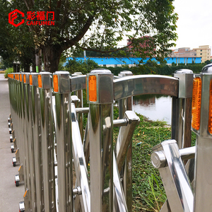 Tùy chỉnh kích thước <span class=keywords><strong>accordion</strong></span> gấp cổng thép không gỉ Kính thiên văn rào cản rào cản tùy chỉnh thiết kế Mall ứng dụng ngoài trời - Product Image 5