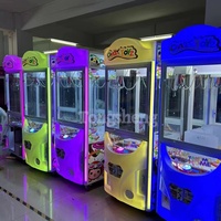 Machine de jeux à pièces jouet fou 2 Guangdong peluche poupée jouet Machine aire de jeux Arcade Game Center grue griffe Machine