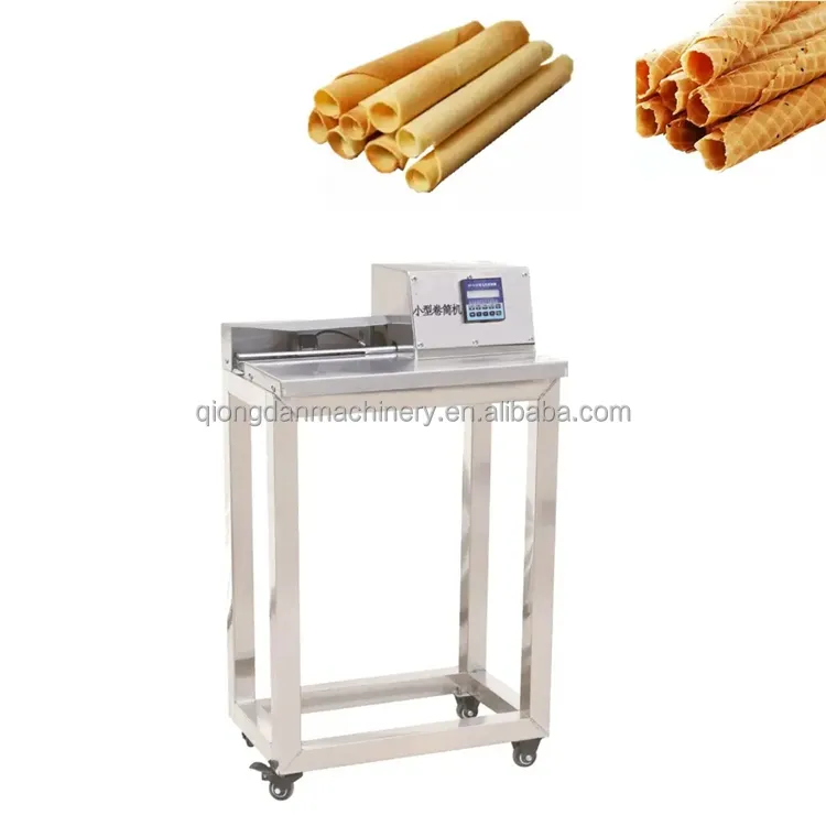 High Efficiency Rolled Egg Machine Egg Roll Roller Rolling Machine barquillos roller machine