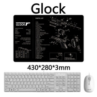 Tapis de souris de jeu rectangulaire en caoutchouc chauffant créatif de 3 mm d'épaisseur, antidérapant, taille personnalisée pour le bureau et l'e-sport, en stock