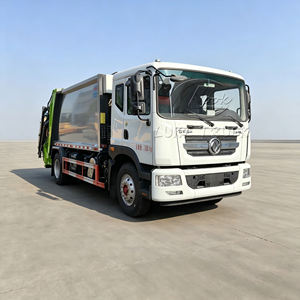 Factory Direct Dongfeng D9 Compressed Garbage Truck 14cbm Waste Compactor Truck with <b>Bin</b> Lifter Hydraulic System for Urban Waste - Product Image 1