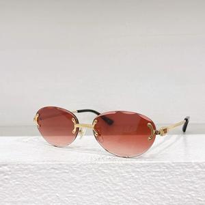 Gafas de Sol Fashiony2k Sin Montura, Poligonales, Metálicas de Alta Gama, Degradado Retro Circular, Color Degradado, Gafas de Sol de Lujo para Mujer y Hombre - Product Image 1