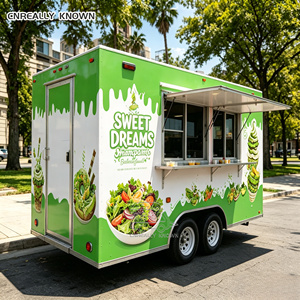 Camión de Comida Móvil Rápido 2025 en Venta, Remolque de Catering Totalmente Equipado - Product Image 1