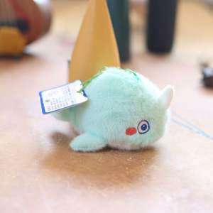 Internet célébrant mignon mignon Animal marin méduse pendentif en peluche poupée crabe homard porte-clés lavé PP coton soulagement du Stress - Product Image 6