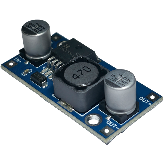 DC DC Buck Converter Step Down Module 7-35V to 5V Fixed Output 3A LM2596 Power Module MBC2596-04 for Arduino