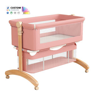 <span class=keywords><strong>Cuna</strong></span> Portátil Multifuncional <span class=keywords><strong>de</strong></span> <span class=keywords><strong>Madera</strong></span> Plegable para Recién Nacidos, <span class=keywords><strong>Cuna</strong></span> <span class=keywords><strong>Colecho</strong></span>, Cama para Bebés, Juego <span class=keywords><strong>de</strong></span> Ropa <span class=keywords><strong>de</strong></span> Cama para Niños, <span class=keywords><strong>Cuna</strong></span> para Bebés OEM/ODM - Product Image 2