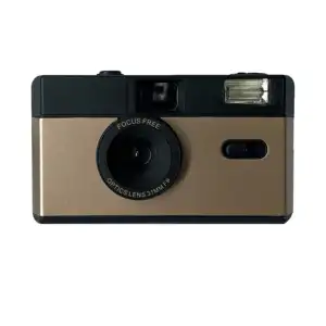 35mmフィルムカメラさまざまな色のフラッシュ付きレトロ35mm再利用可能フィルムカメラの新しいデザイン