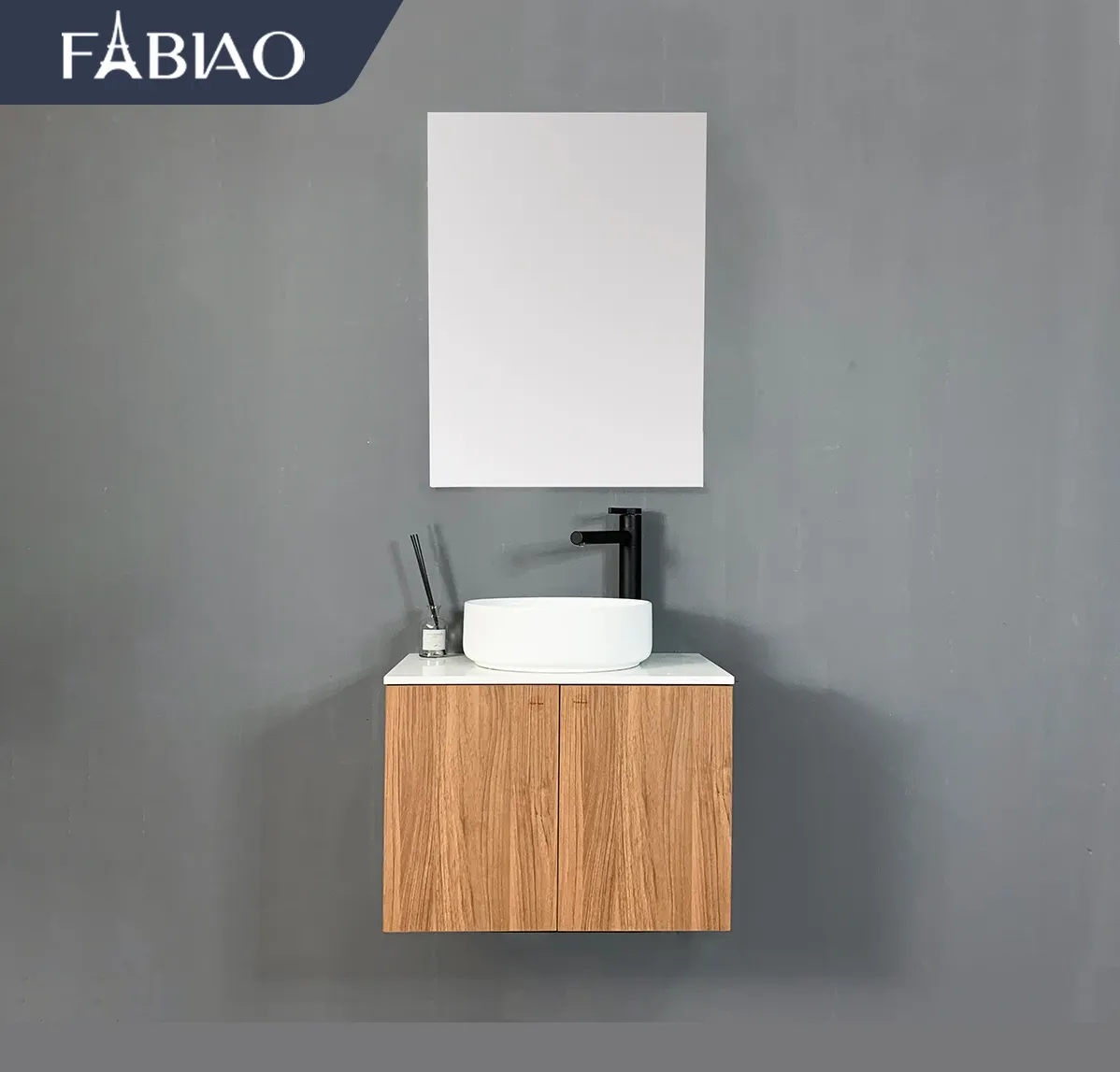 FABIAO — armoire de toilette flottante pour la salle de bain, toilette, vanity avec miroirs, bon marché