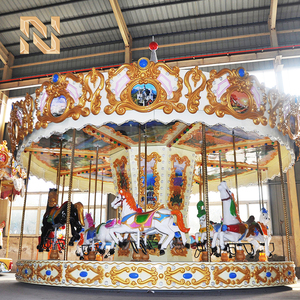 Carrusel de Lujo Nova Rides de 16 Asientos, Carrusel Eléctrico para Niños, Carrusel Blanco con Caballos, Precio de Compra - Product Image 4