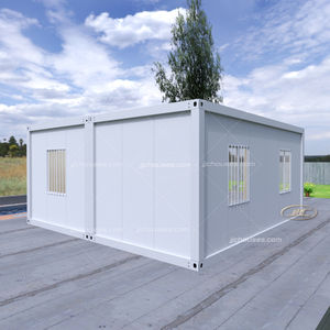 Casa pequeña prefabricada de acero ligero con ruedas, casa prefabricada en paquistaní, domo de gri - Product Image 4