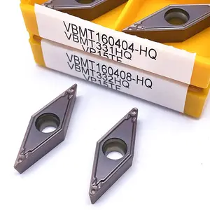 VBMT110308 HQ KA525 Chất Lượng Cao Tráng Carbide Chèn Công Cụ Tiện CNC Lathe Machine Kim Loại Lathe Công Cụ Cắt