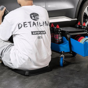 SGCB自動車整備用ローリングシート スイベルキャスター付き クリーパーシート 収納ツール付き カーディテイリングスツール - Product Image 5