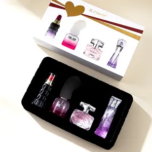 NEW 4 Pieces Set Brand Perfume original women perfume Flower And Fruit Scents perfume gift sets women wholesale