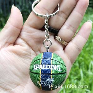 พวงกุญแจบาสเก็ตบอลคุณภาพสูง พร้อมใช้ ตกแต่ง<span class=keywords><strong>กระเป๋า</strong></span><span class=keywords><strong>เป้</strong></span>สะพายหลัง ของขวัญส่งเสริมการขายบาสเก็ตบอลสุดสร้างสรรค์ - Product Image 6