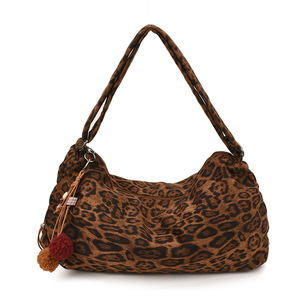 Bolsos de Hombro Grandes para Mujer, Otoño 2026, Nuevos, de Gamuza con Estampado de Leopardo, Temperamento Salvaje y Moderno - Product Image 5