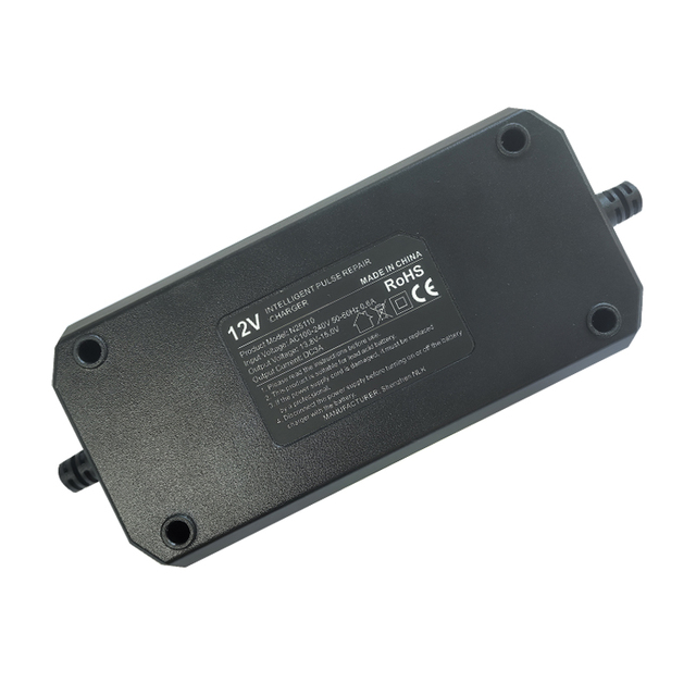 Battery Maintainer Trickle Charger and Battery Desulfator Intelligent Pulse Repair Charger QC3.0 Electric Motorcycle Charger