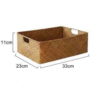 Panier en jacinthe d'eau <span class=keywords><strong>à</strong></span> vendre, panier <span class=keywords><strong>à</strong></span> <span class=keywords><strong>linge</strong></span> haut en <span class=keywords><strong>osier</strong></span> <span class=keywords><strong>blanc</strong></span> premium rectangulaire en jute, support en bambou noir, tissé <span class=keywords><strong>à</strong></span> la main en herbe marine - Product Image 3