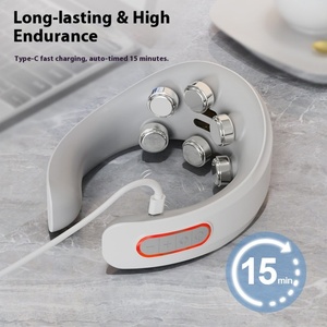 Masajeador Cervical Transfronterizo con Compresión Caliente para Protección del Cuello en el Hogar, Instrumento de Fisioterapia, Regalo para Masaje de Hombros y Cuello - Product Image 4