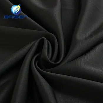 Polyester Leverancier Zwart Kopen Materiaal Spandex Elastische Stof Te Koop