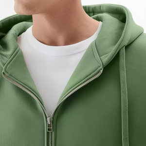 Sudadera con Capucha Personalizada para Hombre, en Oferta, Color Negro, Material de Algodón Grueso, <span class=keywords><strong>Ropa</strong></span> de Invierno, Bordado e Impresión Personalizados - Product Image 2