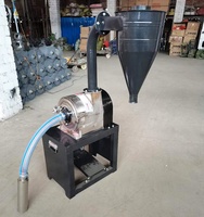 Broyeur de fourrage auto-alimenté économique, machine de broyage auto-amorçante, moulin à disques, pulvérisateur pour aliments du bétail avec économie d'énergie