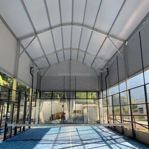 Aluminum <strong>frame</strong> anti rust Big Event <strong>A</strong> shape <strong>Tent</strong> for trade show event foldable padel court roof tennis court sunshade canopy - Product Image 6