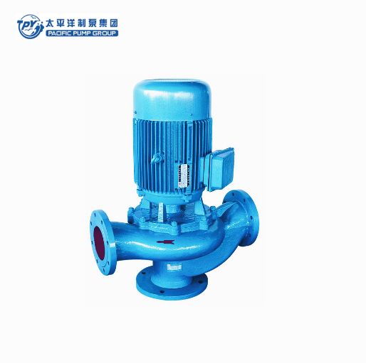 GW Vertical Inline Sewage Pump GW Surface Pipeline Monoblock Waste Water Pump