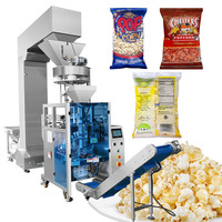 Machine automatique d'emballage de sacs de sachets de sachets soufflés de maïs en bouilloire machine d'emballage de pop-corn à micro-ondes de granules de sac à fermeture arrière