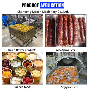 <span class=keywords><strong>Stérilisateur</strong></span> à jet d'eau Mosen pour la stérilisation des <span class=keywords><strong>bocaux</strong></span> en verre avec système contrôlé par PLC - Product Image 3